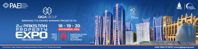 Giga Group Is Participating in Pakistan Property Show 2022 Islamabad