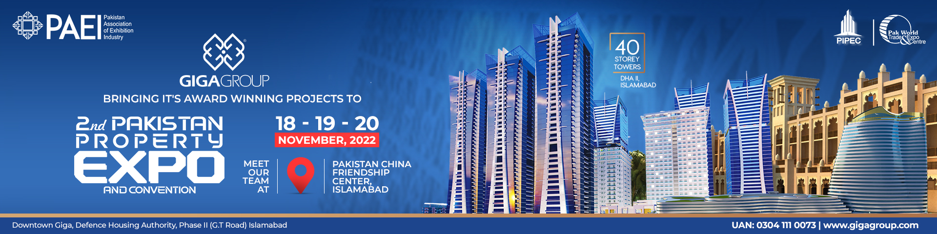 Giga Group at Pakistan Property Expo & Convention 2022